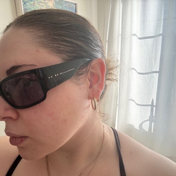 Vintage Y2K Black Dolce & Gabbana Sunglasses - Picture 10 of 10